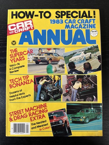 Car craft annual 1983 the - annual,