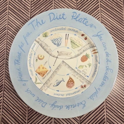 Vintage the diet plate portion - vintage,