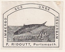 Exlibris F. Ridoutt /