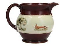 Bourne Denby Stoneware Jug Fox