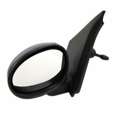 Wing Door Mirror Manual Adjust Primed Cover For Peugeot 107 Left Side