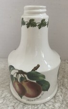 Vintage Portmeirion Pomona Garden Pear Lotion / Soap Dispenser Bottle