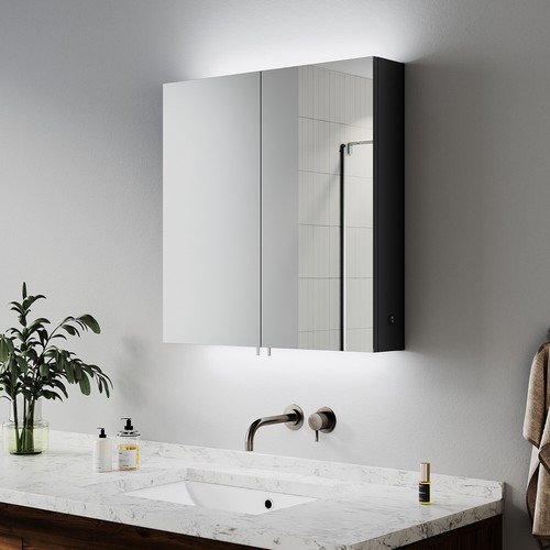 Backlit bathroom mirror - backlit,