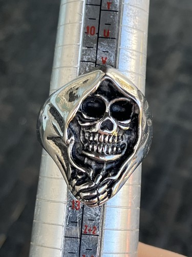 Grim reaper skull ring - reaper,