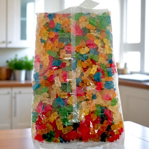 Fruit flavour gummy teddy - gummy,
