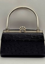 Bijou Terner Black Ostrich