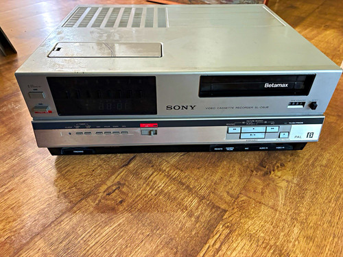 Sony betamax video cassette - video,