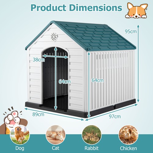 Large dog house waterproof - large,