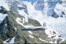 Airline Issue Postcard Mount Cook HS748