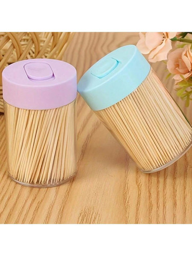 1pc natural wooden toothpicks - natural,