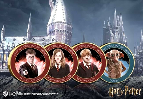 Harry potter official medals - potter,