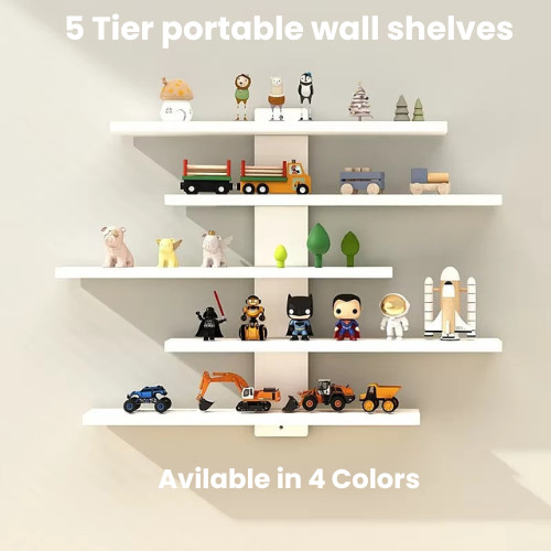 Set floating wall shelves - floating,