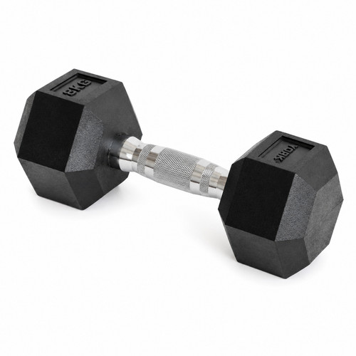 York pro hex dumbbell - pro-hex, rubber