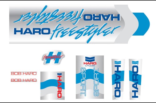 Haro 1985 sport decal set - haro,