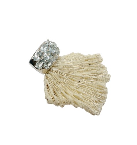 Aquamarine cocktail ring - aquamarine,