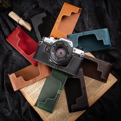 Handmade real leather half - handmade,