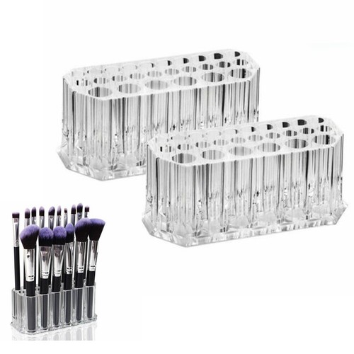 Holes brush holder - holder, acrylic