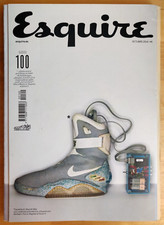 SCARCE Esquire Magazine NIKE Mag BACK TO THE FUTURE Cover 2016 Marty McFly #100