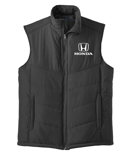 Honda black classic logo vest - black,