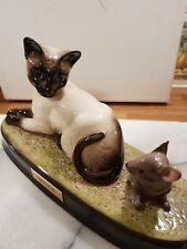 Large Beswick Cat & Mouse  " Watch It " Figurine H16CM X L28CM vgc