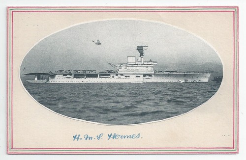 Hms hermes aircraft - (95),