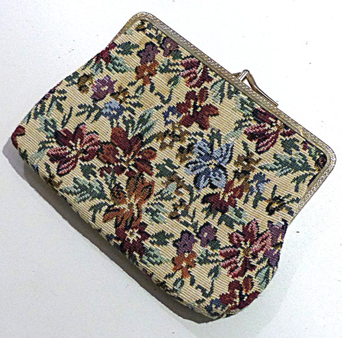 Cute vintage lined floral - 70's,