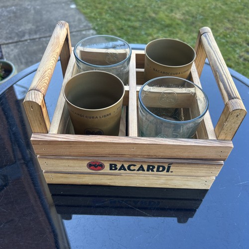 Bacardi advertising wooden - advertising,