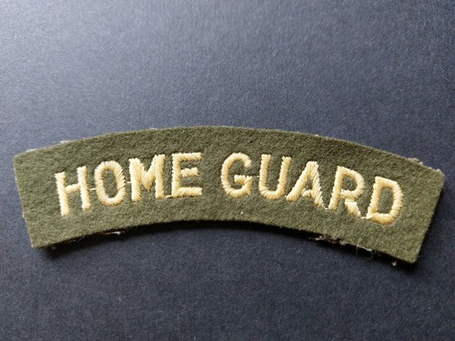 Home guard shoulder - guard, title