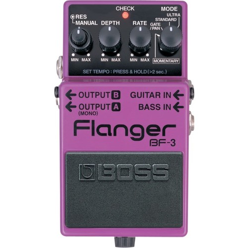 Boss flanger pedal 4 - flanger, pedal,