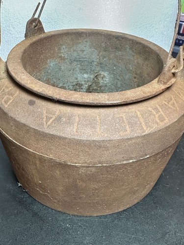 Vintage cast piece iron glue - 2,