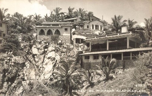 Rppc hotel mirador acapulco - mirador,