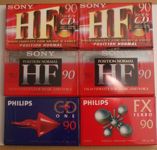 Blank audio cassette - cassette, x