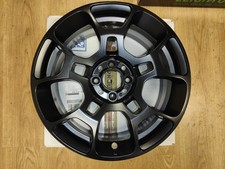 Fiat 500 Abarth 16 x 6.5J Matt Black Alloy Wheel Remanufactured Genuine 51890133