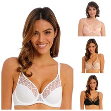 Wacoal Lisse Full Cup Bra Underwired Supportive Non-Padded Bras Lingerie 145002