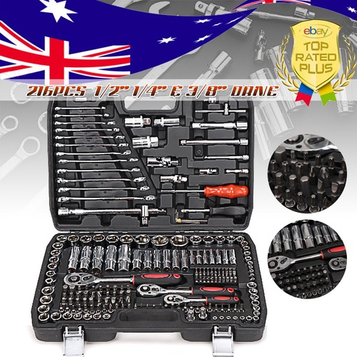 216pcs socket set 3 8 - 216pcs, 3/8"
