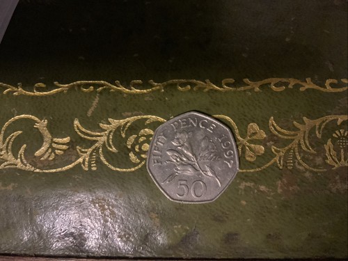 Rare 50p coin for - rare, sale