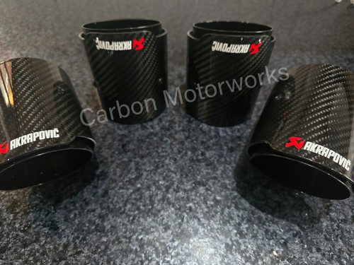 Bmw exhaust tips black - 4, x