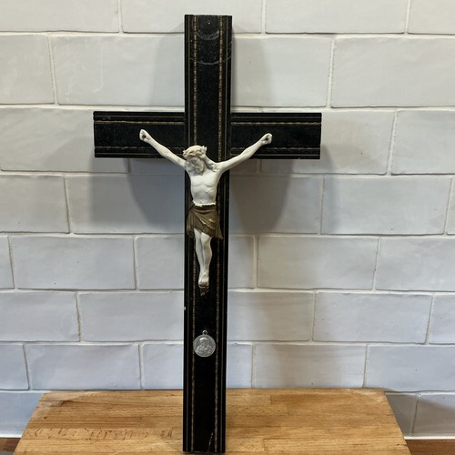 Vintage french crucifix - vintage,