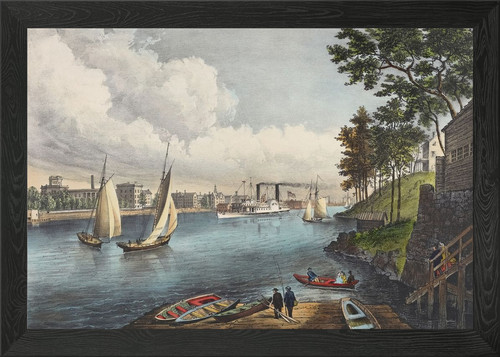 Steamboat and sailboats a - and,
