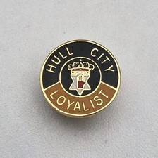 RARE HULL CITY LOYALIST PIN BADGE
