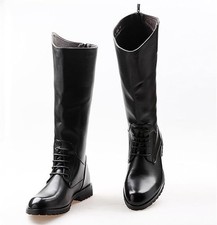 Men's Leather Military Back