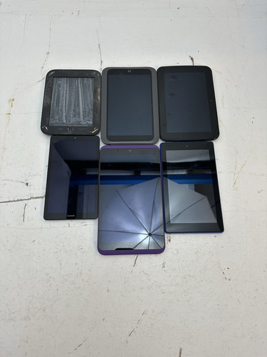 Dead broken android tablet - 6x, dead/broken