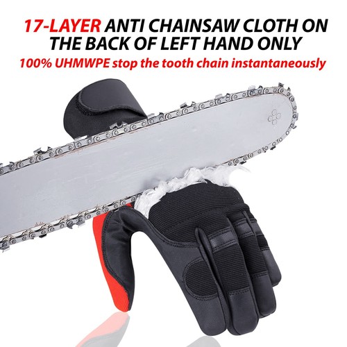 Chainsaw gloves layer anti - layer,