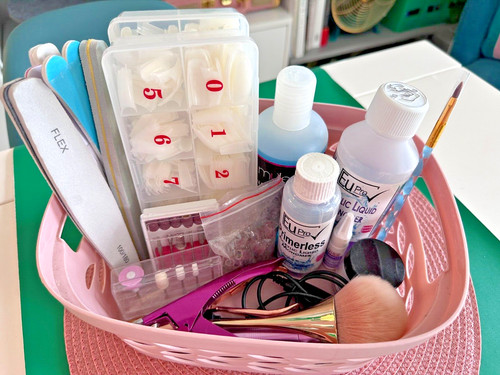 Acrylic nail set - , diy