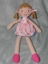 Wilko doll soft toy floral