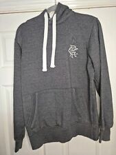 Rangers Fc Hoodie Black Mens Size Medium