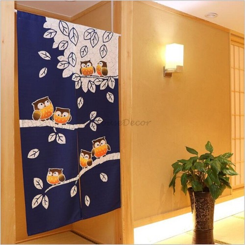 Blue seven lucky owl print - seven,