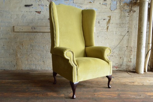 Modern queen anne chesterfield - queen,