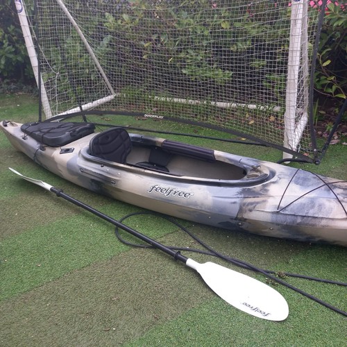 12ft tourer kayak with paddle - with,