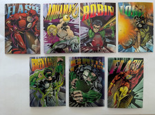 1995 DC Comics Chrome (7 CARD LOT) Hard Hitters SkyBox
